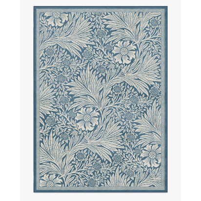 Marigold Blue Rug by Morris & Co. - 305 x 425 cm - All-In-One Rug