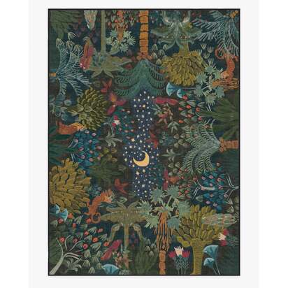 Josephine Midnight Rug by Jungalow - 305 x 425 cm - All-In-One Rug