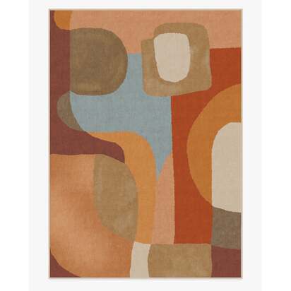 Sonia Terra & Sage Rug by Jungalow - 305 x 425 cm - All-In-One Rug