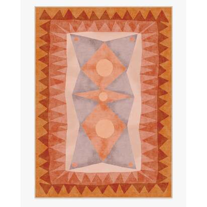 Hilma Sunset Rug by Jungalow - 305 x 425 cm - All-In-One Rug