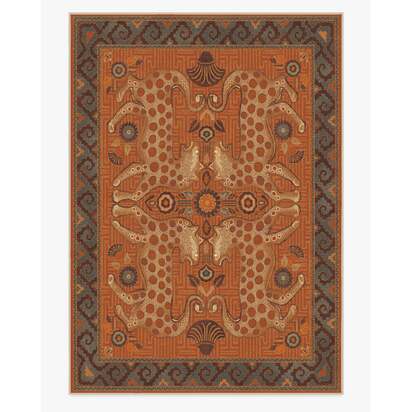 Eartha Terracotta Rug by Jungalow - 305 x 425 cm - All-In-One Rug