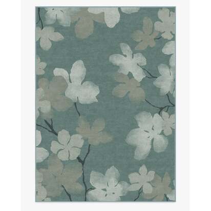Magnolia Teal Rug - 305 x 425 cm - All-In-One Rug