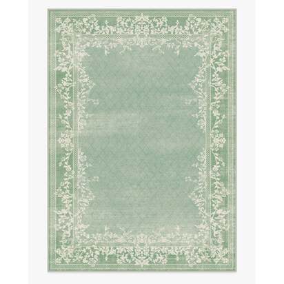 Juliet Sage Green Rug - 305 x 425 cm - All-In-One Rug