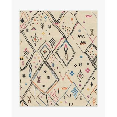 Pamir Ivory Multicolour Rug - 305 x 425 cm - All-In-One Rug
