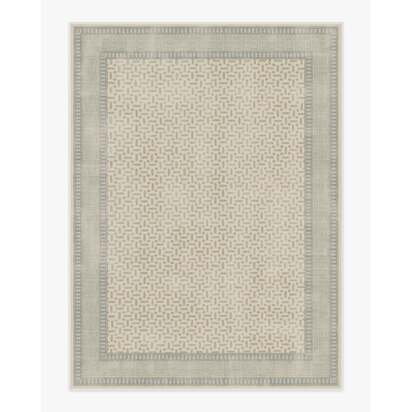 Kairos Ivory & Blue Rug - 305 x 425 cm - All-In-One Rug