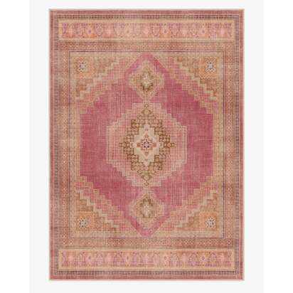 Rayne Pink & Orange Rug - 305 x 425 cm - All-In-One Rug