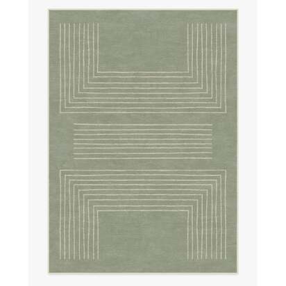 Valencia Sage Green Rug - 305 x 425 cm - All-In-One Rug