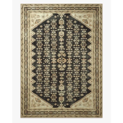 Pradera Tan & Soft Black Rug - 305 x 425 cm - All-In-One Rug