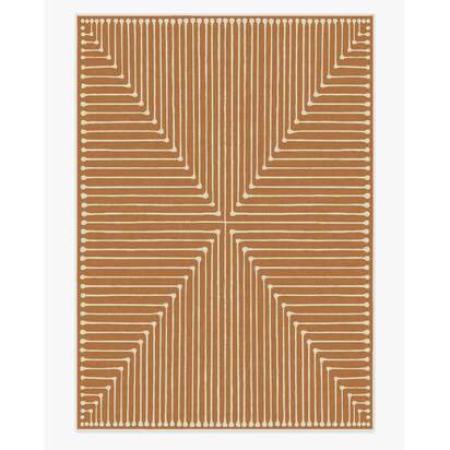 Inkdrop Copper Rug by Jonathan Adler - 305 x 425 cm - All-In-One Rug