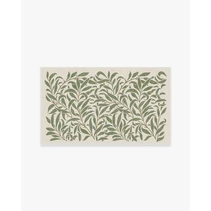 Pure Willow Boughs Green Rug by Morris & Co. - 305 x 425 cm - All-In-One Rug