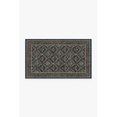 Bellflowers Blue Rug by Morris & Co. - 305 x 425 cm - All-In-One Rug