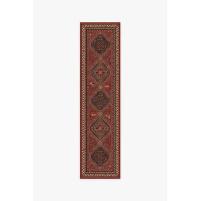 Zareen Scarlet Red Rug - 305 x 425 cm - All-In-One Rug