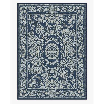 Delphina Navy Blue Rug - 305 x 425 cm - All-In-One Rug