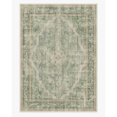 Adeline Natural Sage Rug - 305 x 425 cm - All-In-One Rug