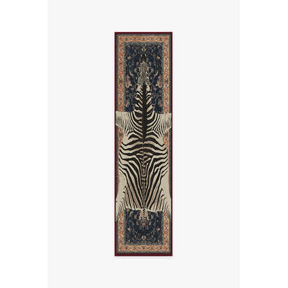 On Safari Sapphire Rug by Iris Apfel - 305 x 425 cm - All-In-One Rug
