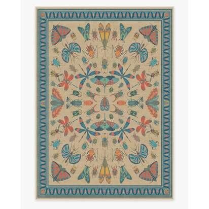 Flutterby Multicolor Rug by Iris Apfel - 305 x 425 cm - All-In-One Rug
