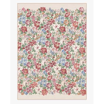 Honeydew Red & Pink Rug by Liberty - 305 x 425 cm - All-In-One Rug