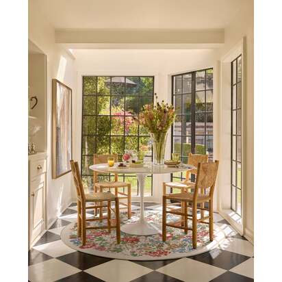 Honeydew Red & Pink Rug by Liberty - 305 x 425 cm - All-In-One Rug