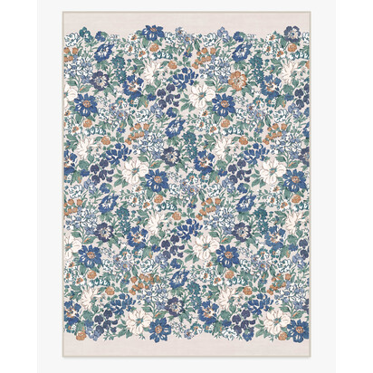 Honeydew Blue Rug by Liberty - 305 x 425 cm - All-In-One Rug