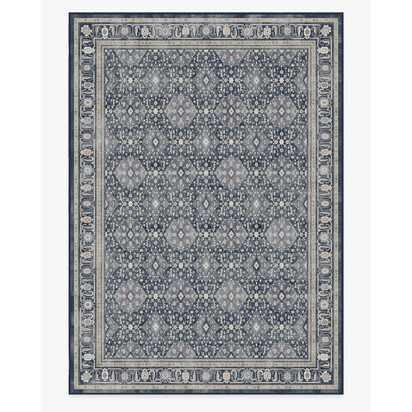 Alessia Dusk Blue Rug - 305 x 425 cm - All-In-One Rug