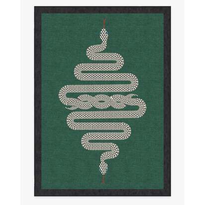 Venom Emerald Rug by Jonathan Adler - 305 x 425 cm - All-In-One Rug