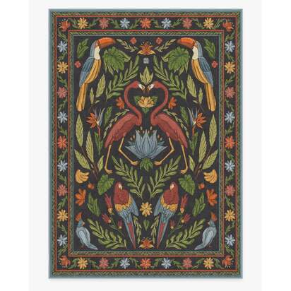 Birds Of A Feather Rug by Iris Apfel - 305 x 425 cm - All-In-One Rug