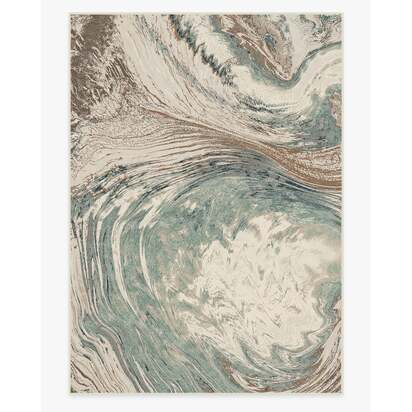 Malaspina Natural Sage Rug - 305 x 425 cm - All-In-One Rug