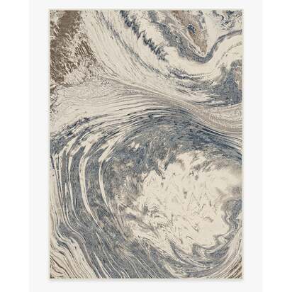 Malaspina Dusk Blue Rug - 305 x 425 cm - All-In-One Rug