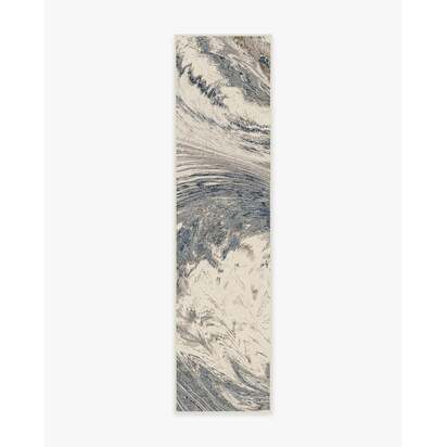 Malaspina Dusk Blue Rug - 305 x 425 cm - All-In-One Rug