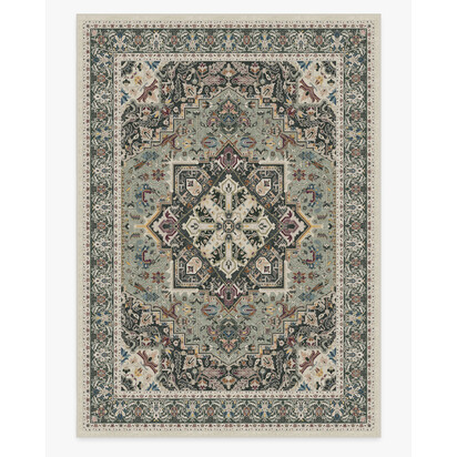 Hendesi Heriz Sage Rug - 305 x 425 cm - All-In-One Rug