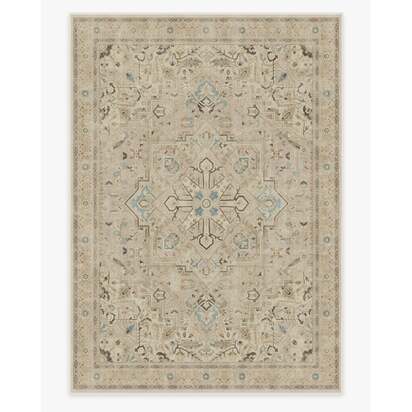 Kamran Ivory Opal Rug - 305 x 425 cm - All-In-One Rug