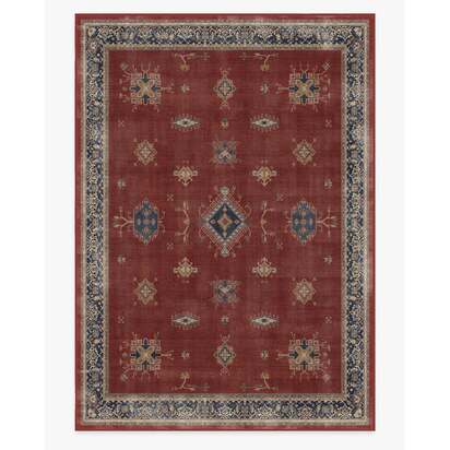 Verena Amber Red Rug - 305 x 425 cm - All-In-One Rug