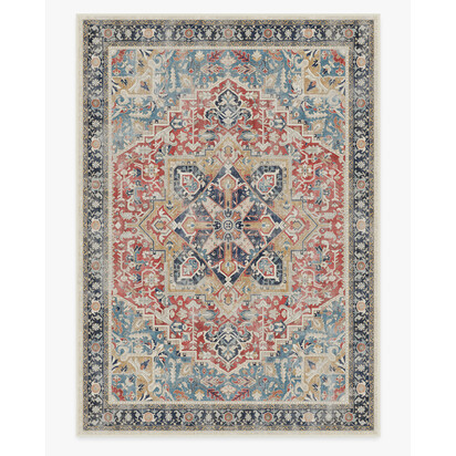 Kamran Cayenne Red Rug - 305 x 425 cm - All-In-One Rug