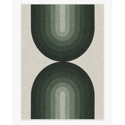 Absida Sage Rug - 305 x 425 cm - All-In-One Rug