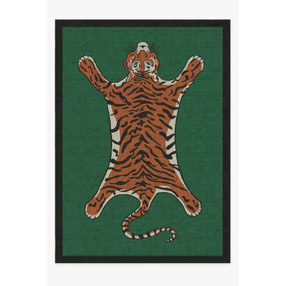 Tiger Emerald Rug by Jonathan Adler - 305 x 425 cm - All-In-One Rug