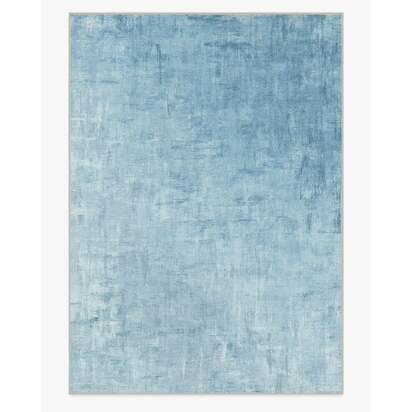 Impasto Slate Blue Rug - 305 x 425 cm - All-In-One Rug
