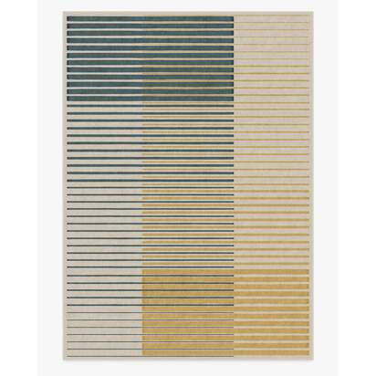 Gradasi Teal Quartz Rug - 305 x 425 cm - All-In-One Rug