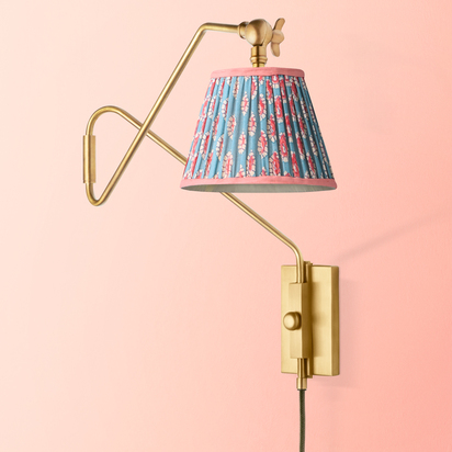 Cooper Wall Fitting in Antique Brass