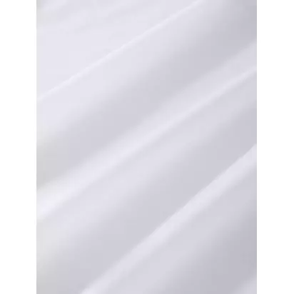 John Lewis Pure Cotton Flat Sheet White | d
