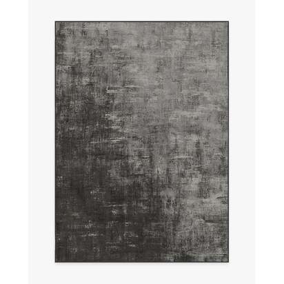 Impasto Greyscale Flatwoven Rug - 150 x 215 cm - Rug + Cushioned Pad System