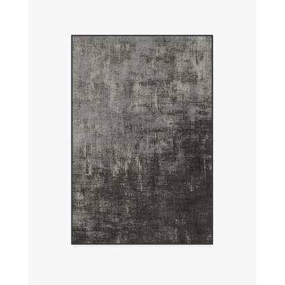 Impasto Greyscale Flatwoven Rug - 120 x 185 cm - Rug + Pad System
