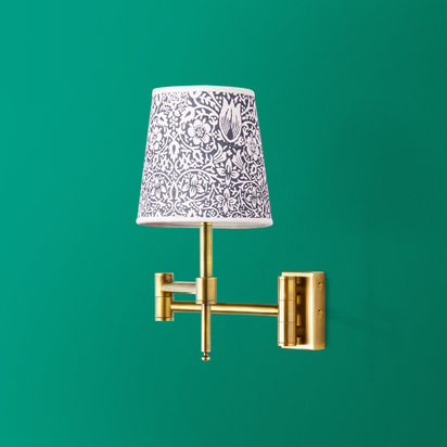 Cagney Wall fitting in antiqued brass