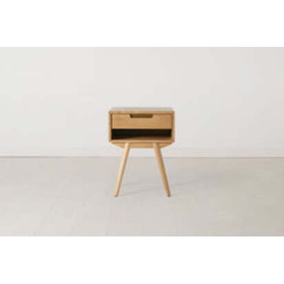 Bedside Table 01, Oak