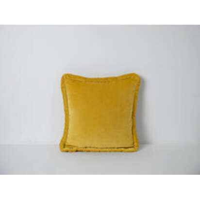 Cushion 04, Yellow Velvet