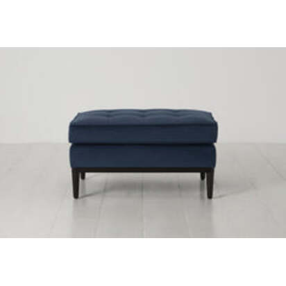 Model 02 Ottoman, Teal