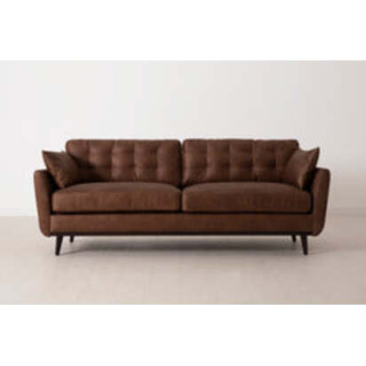 Model 10 3-Seater Sofa, Chestnut