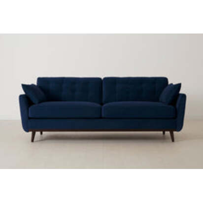 Model 10 3-Seater Sofa, Indigo