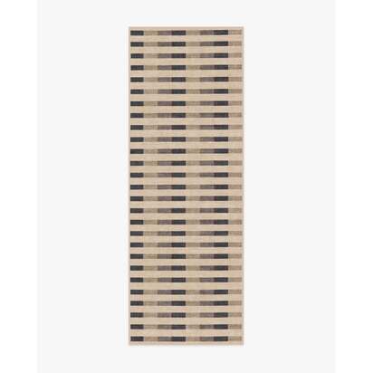 Merritt Taupe & Charcoal Rug - 75 x 215 cm - All-In-One Rug