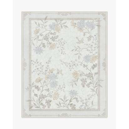 Florian Soft Grey Rug - 245 x 305 cm - All-In-One Rug
