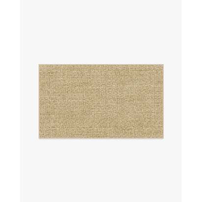 Bower Dark Sand Flatwoven Rug - 245 x 305 cm - Rug + Cushioned Pad System